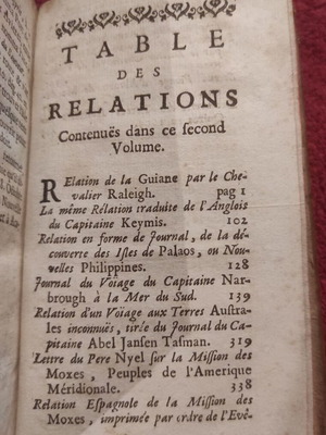 1722 Voyages de Francois Coreal aux Indes Occidentales Volume 2 like new