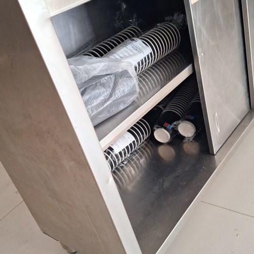 Inox drawer unit used in very good condition