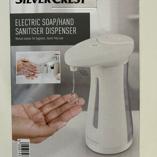 Silvercrest automatic soap dispenser with sensor, new in box