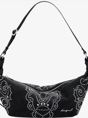 Τσάντα ώμου Desigual μαύρη σαν καινούργια