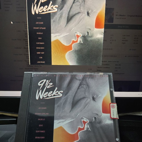 9½ Weeks Soundtrack CD like new, romantic blues music
