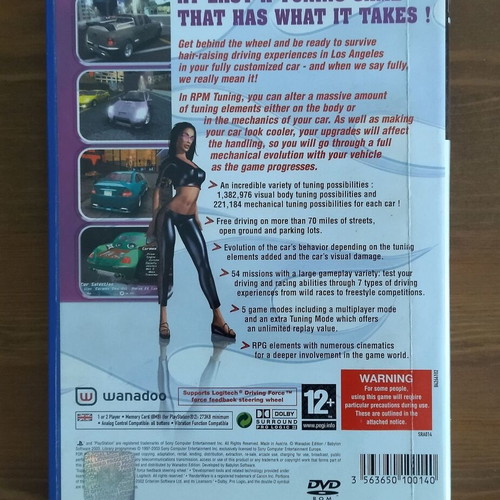 Top Gear RPM Tuning PlayStation 2 used