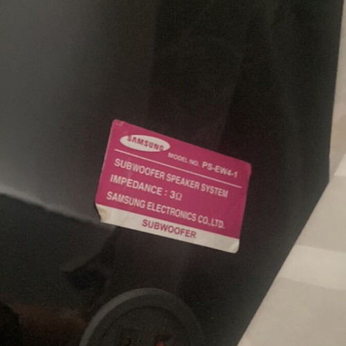 Samsung woofer like new