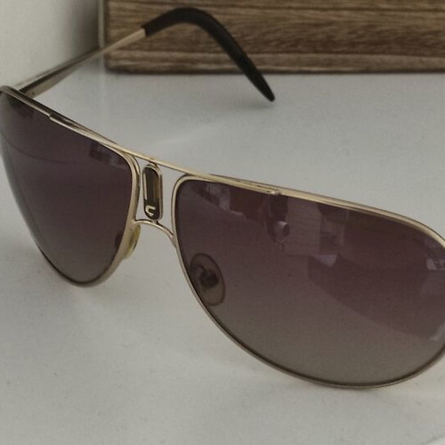 Carrera sunglasses like new, brown and gold