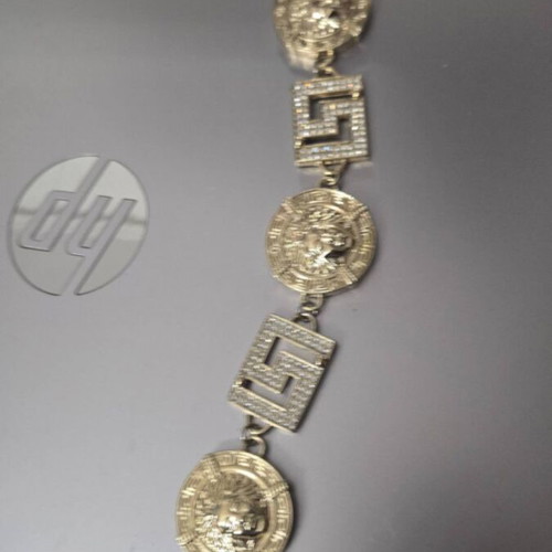 Versace Medusa bracelet 18k gold plated with gift ring new