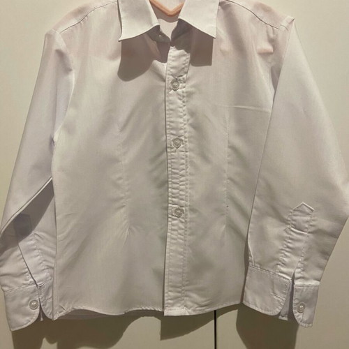 Children's white shirt new for 5-6 years unisex