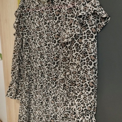 VRS women's dress animal print used, size M/L