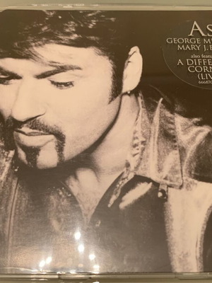 George Michael & Mary J. Blige 'As' CD Single σαν καινούργιο, pop