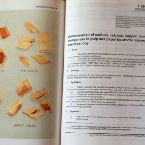 TAPPI Technology Park 200-01 Test Methods book like new in English