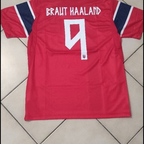 Norway National Team Home Jersey 2026 World Cup, Erling Haaland 9