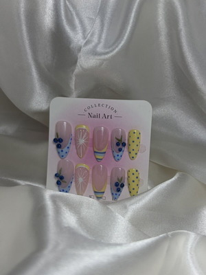 Press On Nails Summer Berry Pop Collection new