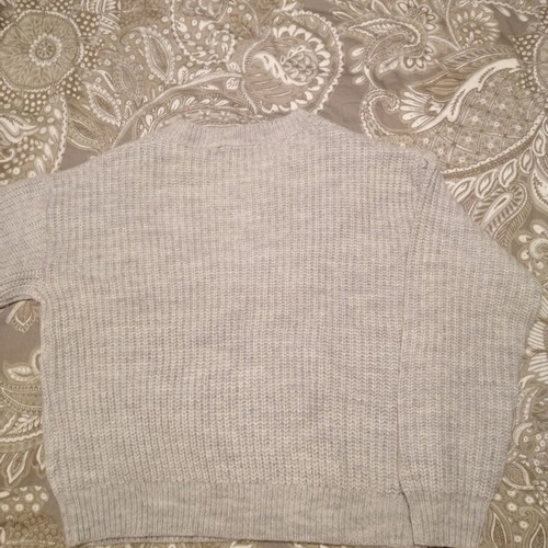 Pullover size S unused, gray