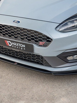 Maxton Design μπροστά σποιλερ μαχαίρι μαύρο γυαλιστερό καινούργιο για Ford Fiesta ST