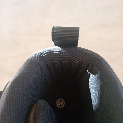 Black motorcycle boots