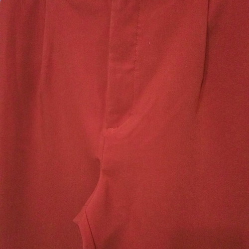 Zara pants red autumn/winter size large like new