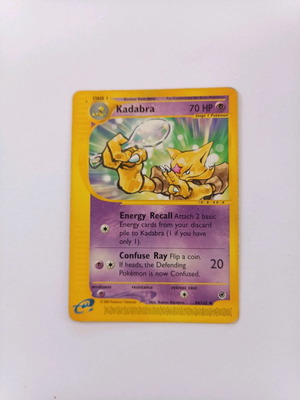Kadabra Pokemon Card Expedition Base Set 84/165 μεταχειρισμένο σε καλή κατάσταση