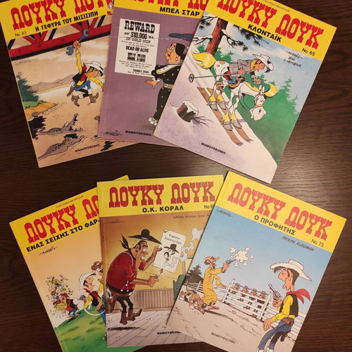 Lucky Luke 6 issues like new