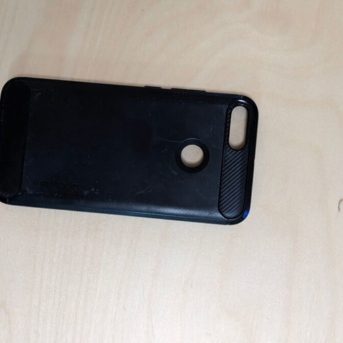 Spigen Rugged Armor case for Xiaomi Mi A1 used, black matte