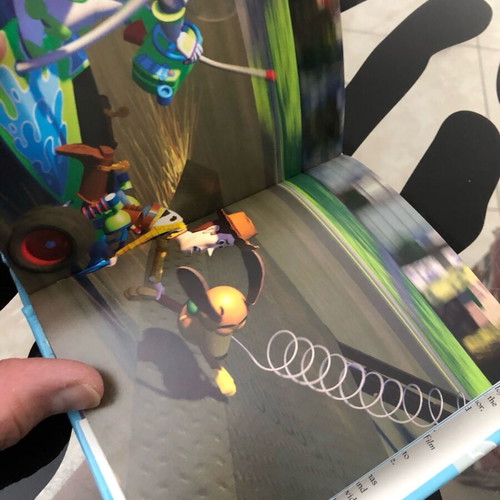 Toy Story The Art and Making of the Animated Movie hardcover like new