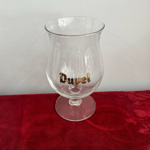 Duvel beer glass like new
