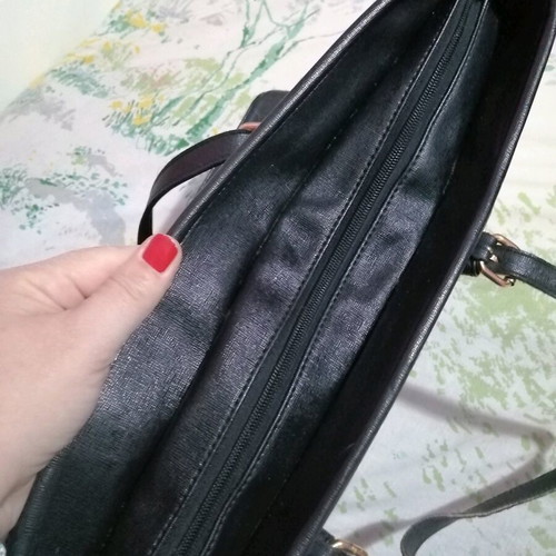 Large women's bag like new, black