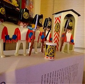 playmobil αγγλοι στρατιωτες 1980