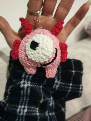 Μπρελόκ charm τσάντας χειροποίητο καινούργιο