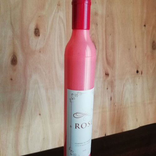Umbrella bottle red wine new