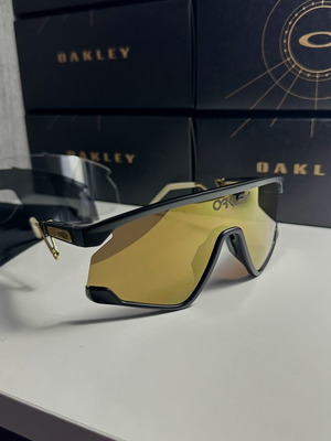 Oakley BXTR Metal sunglasses new with black and clear lenses