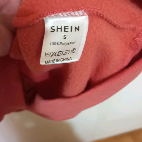Shein women's sweatshirt like new, rotten apple color, size S