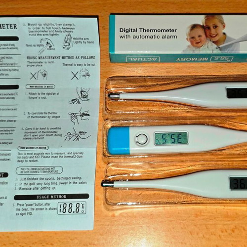 Digital Thermometer for Measuring Body Temperature New