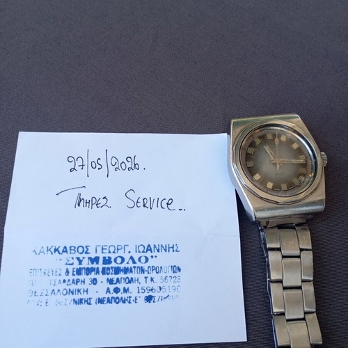 Zenith Defy A7682 vintage wristwatch used, full service