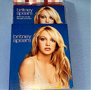 Britney Spears "Don't let me the best to know" σπάνια έκδοση με την έξτρα χάρτινη θήκη 7 Special Remixes Oops i did it again Ospina's Deep edit κ.α - Συλλεκτικό