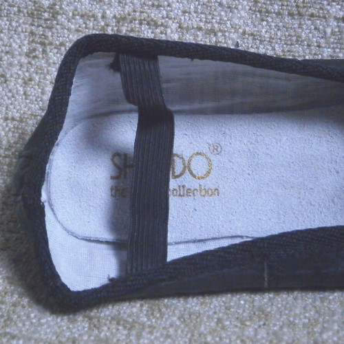 Soft Leather Sheddo Ballet Shoes size 34 new, black