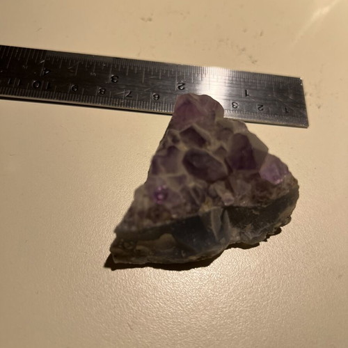 Raw amethyst small piece with vivid color