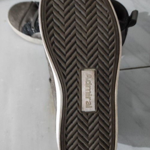 Admiral Kids Shoes No 34 used, gray and silver