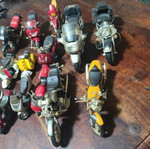 Model motorcycles used, good condition
