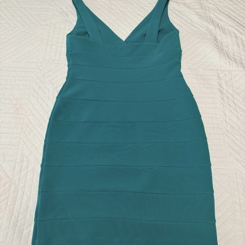 Mini Dress Silvian Heach turquoise size XS like new