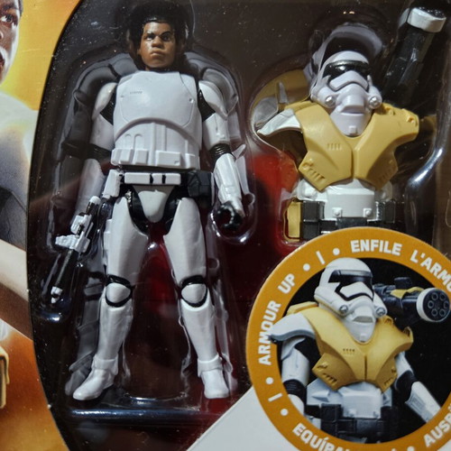 Star Wars The Force Awakens Finn (FN-2187) action figure with Armor Up new