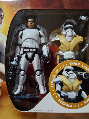 Star Wars The Force Awakens Finn (FN-2187) action figure with Armor Up new