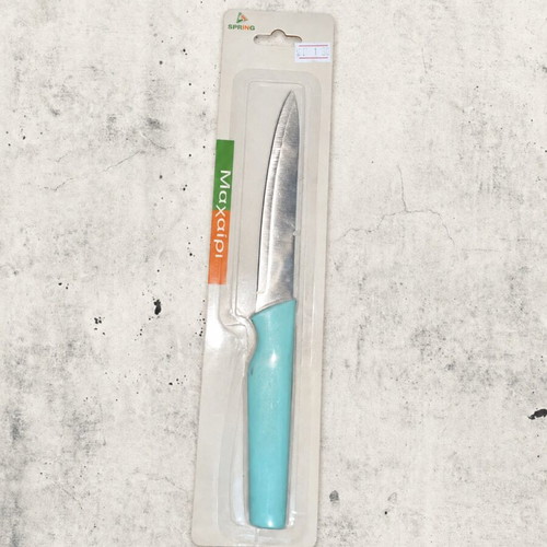 Spring Max kitchen knife with turquoise handle