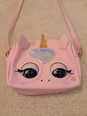 Purse Pets unicorn purse pink like new