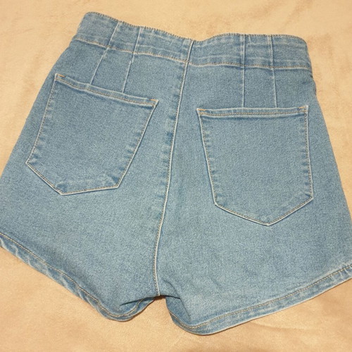 Bershka denim shorts new, size S, light blue