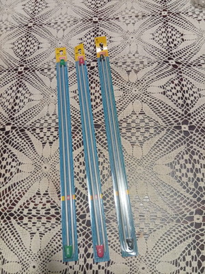 Σετ βελόνες πλεξίματος Inox Prym Art 530 καινούργιες, 3 ζευγάρια (4mm, 4,5mm, 5mm)