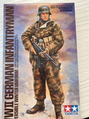 Tamiya WWII German Infantryman фигура в мащаб 1/16