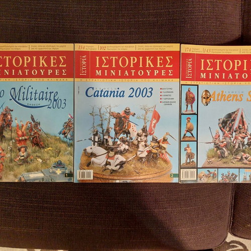 Modelling magazines and books used, pack of 6 items