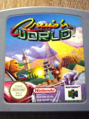 Cruis N World Nintendo 64 racing game used