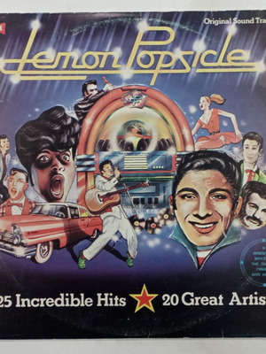 Lemon Popsicle 87 vinyl used in very good condition