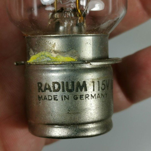 Vintage Radium lamp 1000W 115V with General Electric box used