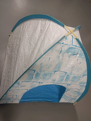 Igloo tent used, toy